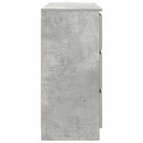 Sideboard Concrete Grey 100x35x76 cm Engineered Wood 3328501