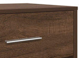 Bedside Cabinets 2 pcs with Drawer Brown Oak 40x34x50 cm 858780