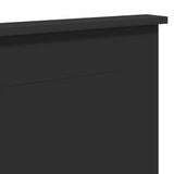 Headboard Black Oak 100 cm Engineered Wood 887627