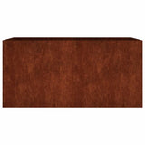 Planter 80x40x40 cm Corten Steel 824519