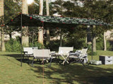 Camping Tarp Camouflage 406x306 cm Waterproof 4009599