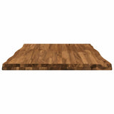 Live Edge Table Top 90 x 60 x 3.5 cm Rectangular Natural 938615