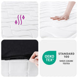 Pocket Spring Mattress Medium Firm 140x200 cm 372831
