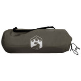 Camping Tarp with Mesh Walls Brown Grey 340 x 260 x 220 cm 42029007