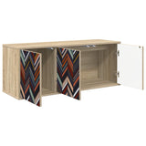 Wall-mounted TV Cabinet OMMEN 102 x 33 x 40 cm Sonoma Oak 8007169
