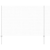 Fence and Post Silver 1.6 x 10 m Steel 3336159