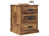 Bedside Cabinet Old Wood 39 x 39 x 67.5 cm Engineered Wood 881340