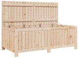 Garden Storage Box 359 L Solid Pine Wood 146.5 x 68 x 63 cm 865390