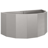 Planter Rusty 120 x 60 x 50 cm Weathering Steel 883709