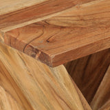 Side Table 35x35x55 cm Solid Wood Acacia 337996