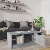 Coffee Table Grey Sonoma 102x50x36 cm Engineered Wood 817079