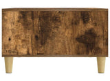 Coffee Table Smoked Oak 90 x 50 x 40 cm Engineered Wood 894730
