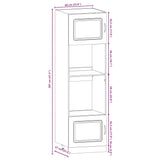 ZNTS 7 Piece Kitchen Cabinet Set Kalmar Sonoma Oak Engineered Wood 3314734