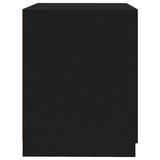 ZNTS Washing Machine Cabinet Black 71x71.5x91.5 cm 808396