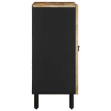 Sideboard 90x33.5x75 cm Solid Rough Wood Mango 4018656