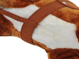 Rocking Horse Kids Ride on Walking Horse Animal Pony Wheeled Riding Plush Toy w/Sound for 2 Years T3398P422157