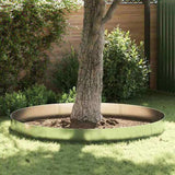 Lawn Edgings 10 pcs Silver 100 x 25 x 0.07 cm Galvanised Steel 42008617