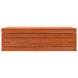 Storage Box Wax Brown 109 x 36.5 x 33 cm Solid Pine Wood 865371