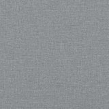 Bed Frame Light Grey 200 x 200 cm Solid Pine Wood 3394237