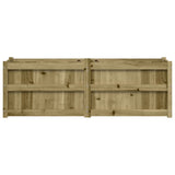 Garden Planter 150x50x50 cm Impregnated Wood Pine 837488