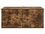 Cat House Smoked Oak 85 x 55 x 50 cm Engineered Wood 8000730