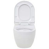 Wall-Hung Toilet with Concealed High Cistern Ceramic 3082092