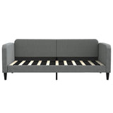 Daybed with Trundle without Mattress Dark Grey 90x190 cm Single 3196886