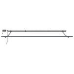 Manual Retractable Awning with LEDs Anthracite&White 400x300 cm 3310231
