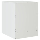 Bedside Cabinets 2 pcs White 34.5x39x44 cm Steel 841630