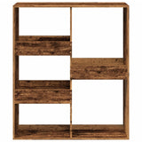 Room Divider Old Wood 100x33x115 cm Engineered Wood 3309553