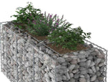 Gabion Raised Bed Silver 42033328