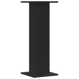 Plant Stands 2 pcs Black 30x30x80 cm Engineered Wood 3307865