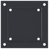 Post Bases Square 4 pcs Anthracite 141x141 mm Powder-coated Steel 42000034