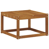 Outdoor Table Solid Acacia Wood Natural 59 x 59 x 37 cm 900447