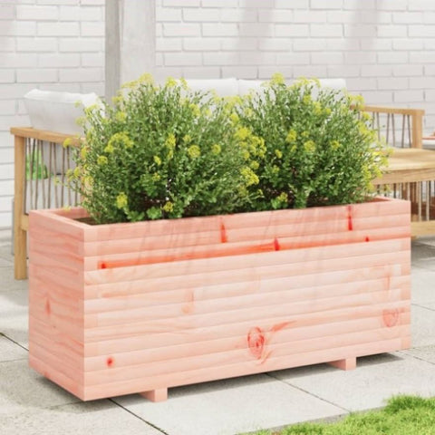 ZNTS Garden Planter 110x40x49.5 cm Solid Wood Douglas 847381