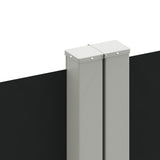 Retractable Side Awning Black 140x1200 cm 318060