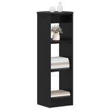 Side Cabinet Black 40 x 40 x 100 cm Engineered Wood 899844