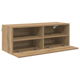 TV Wall Cabinets Wall-mounted 2 pcs Artisan Oak 80 x 30 x 30 cm 882931