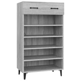 Shoe Cabinet Grey Sonoma 60x35x105 cm Engineered Wood 817559