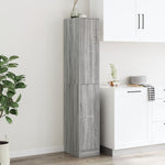 Apothecary Cabinet Grey Sonoma 30x41x174.5 cm Engineered Wood 3309632