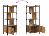 Bookcase Old Wood 44.5 x 30 x 154.5 cm Engineered Wood 882152