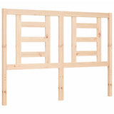 Bed Frame without Mattress 140x190 cm Solid Wood 3194681