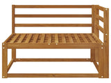 Outdoor Corner Sofa Natural 83 x 83 x 73 cm 900541