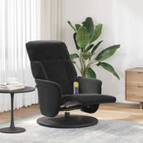 Massage Recliner Chair Black 91 x 71 x 105 cm Velvet 42018600
