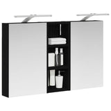 Bathroom Cabinet Set 3 pcs 80 x 10.5 x 50 cm Engineered wood 3403657