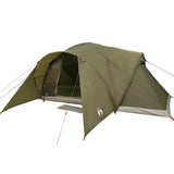 Family Tent Dome 6-Person Olive Green Waterproof 4009470