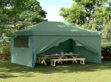 Party Tent Folding Green 279 x 410 x 315 cm Oxford Fabric 42023600