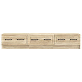 TV Cabinet Sonoma Oak 147 x 34.5 x 27 cm Engineered Wood 895857