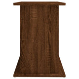 Aquarium Stand Brown Oak 121x41x58 cm Engineered Wood 833622