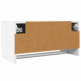 808242 Wardrobe White 70x32,5x35 cm Engineered Wood